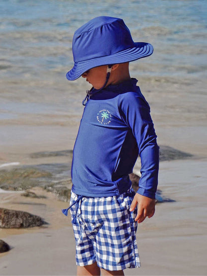Purebaby Blue Board Short & Rashie Swimsuits image 1