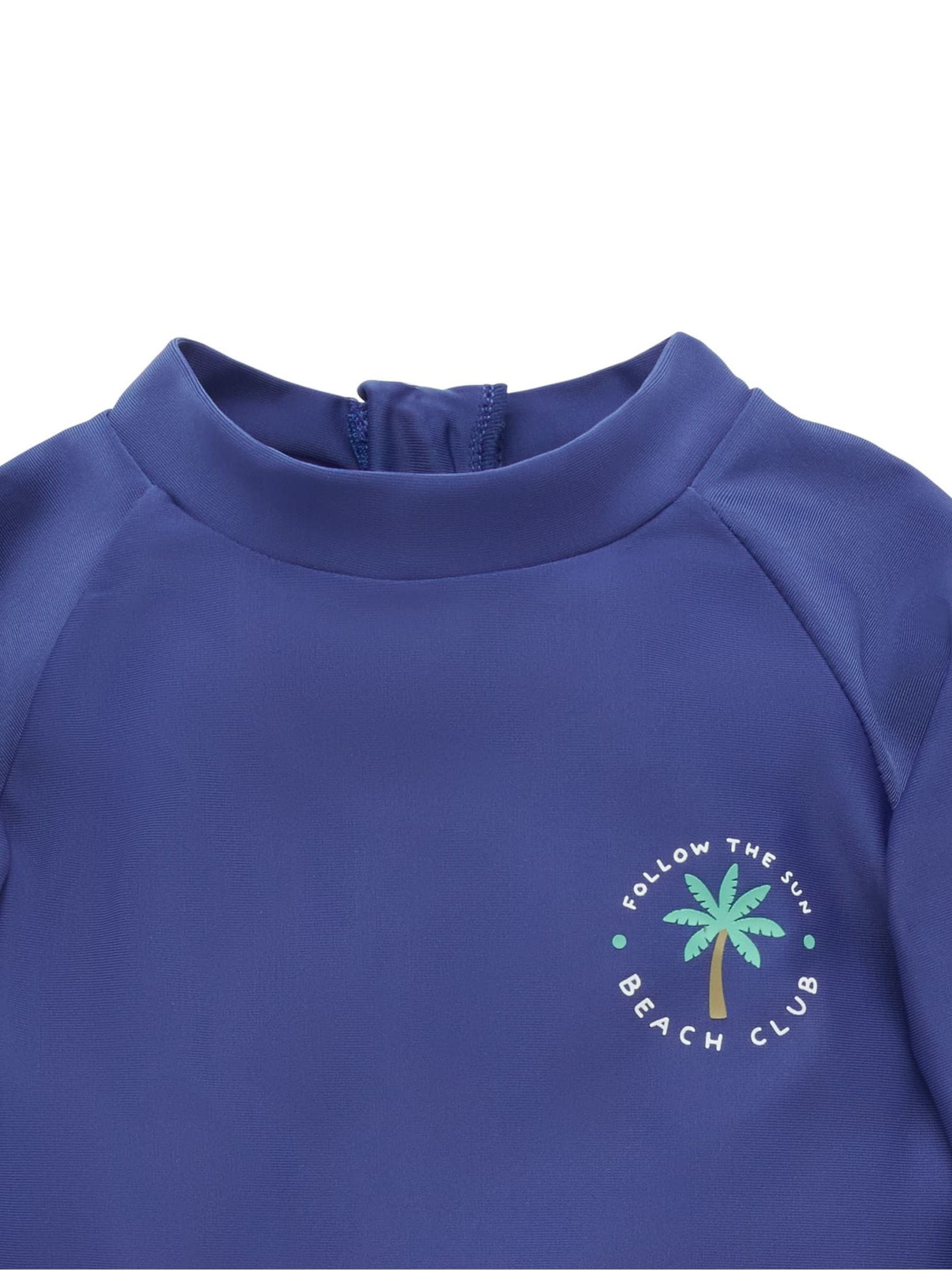 Purebaby Blue Board Short & Rashie Swimsuits image 4