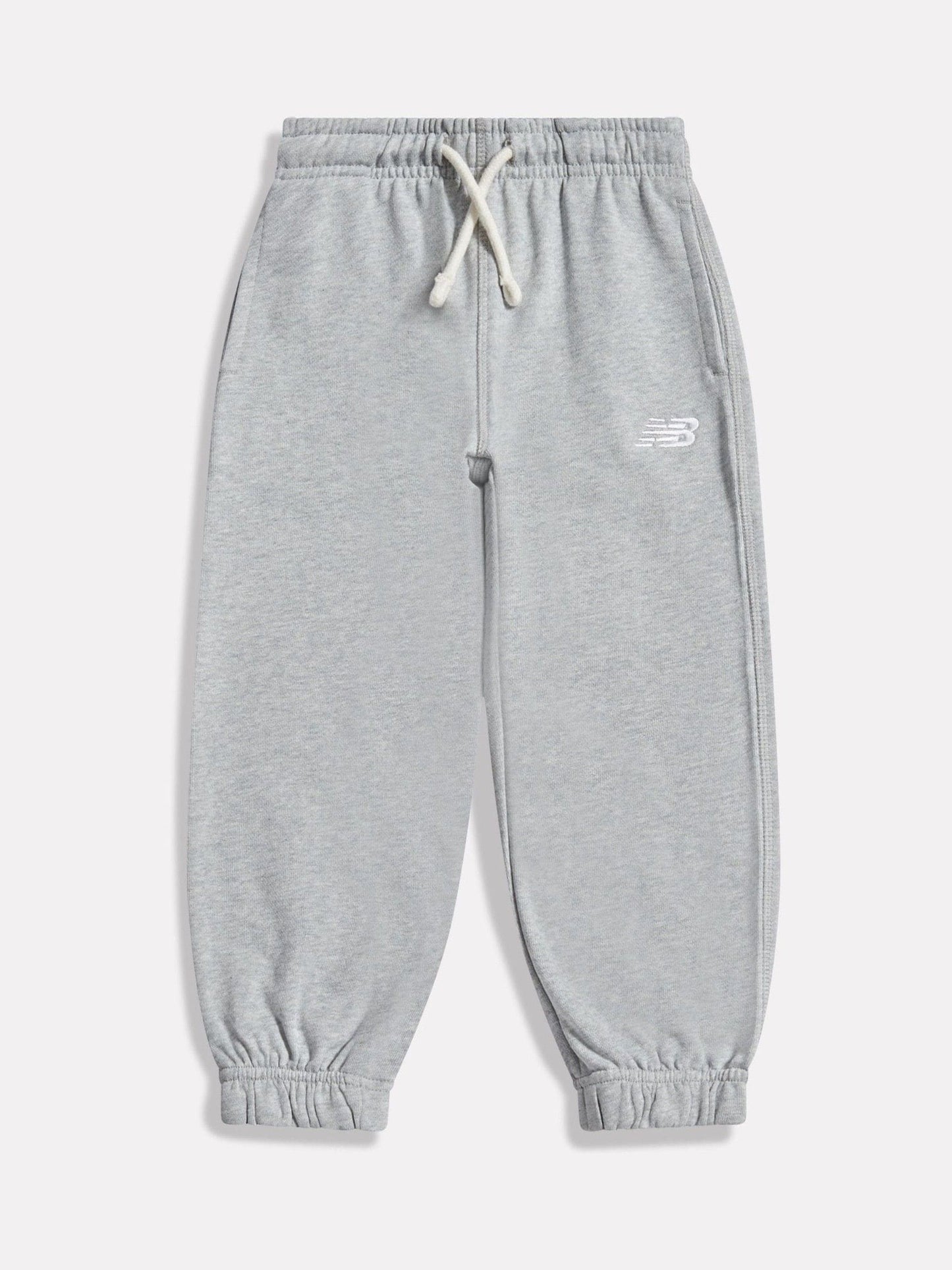 New Balance Athletic Grey Heather Small Logo French Terry Joggers image 1