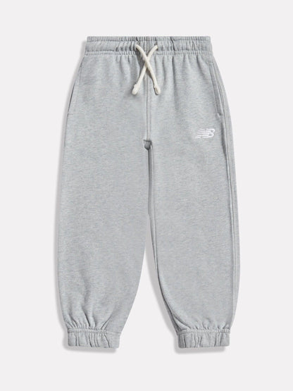 New Balance Athletic Grey Heather Small Logo French Terry Joggers image 1