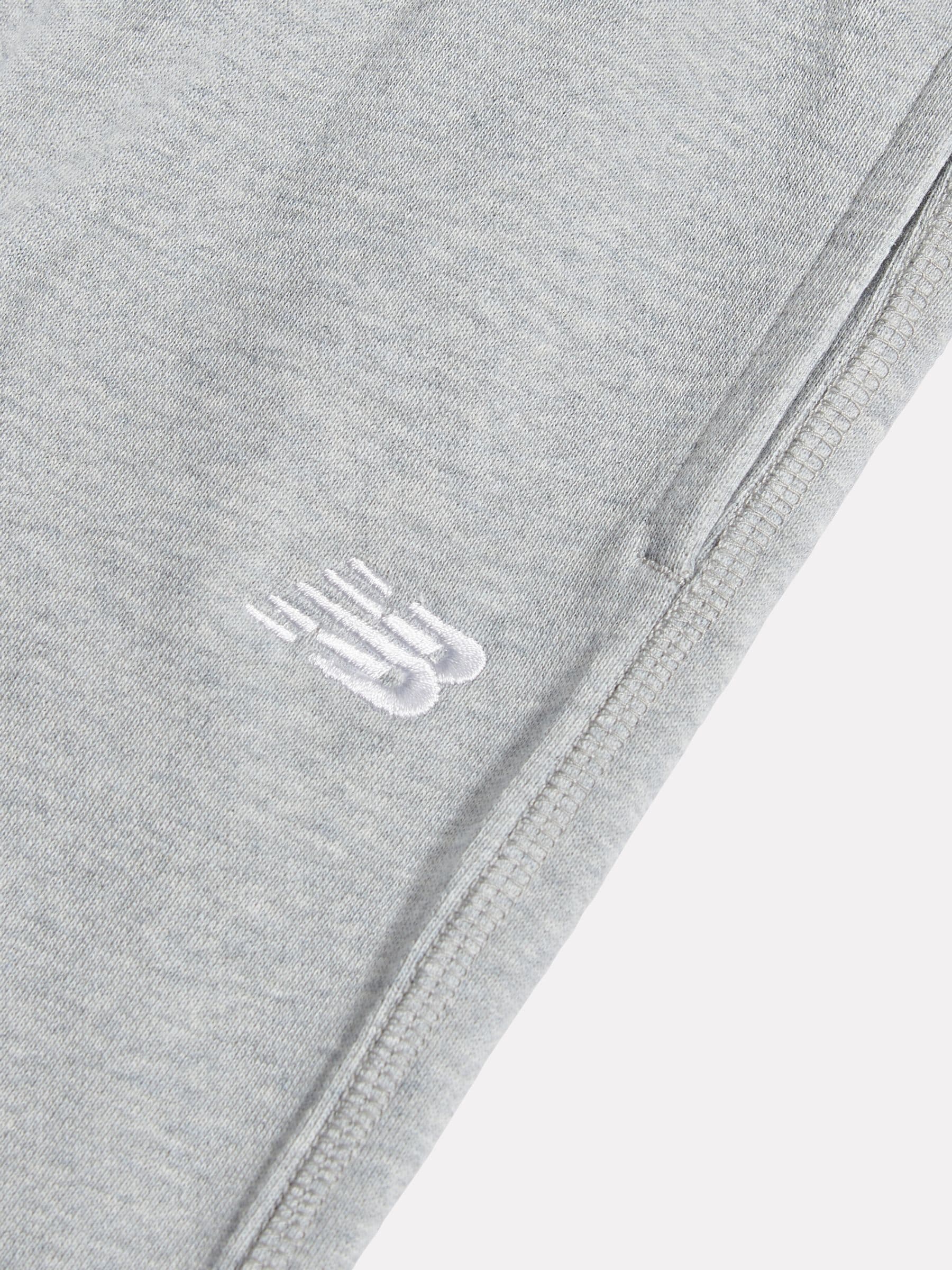 New Balance Athletic Grey Heather Small Logo French Terry Joggers image 3