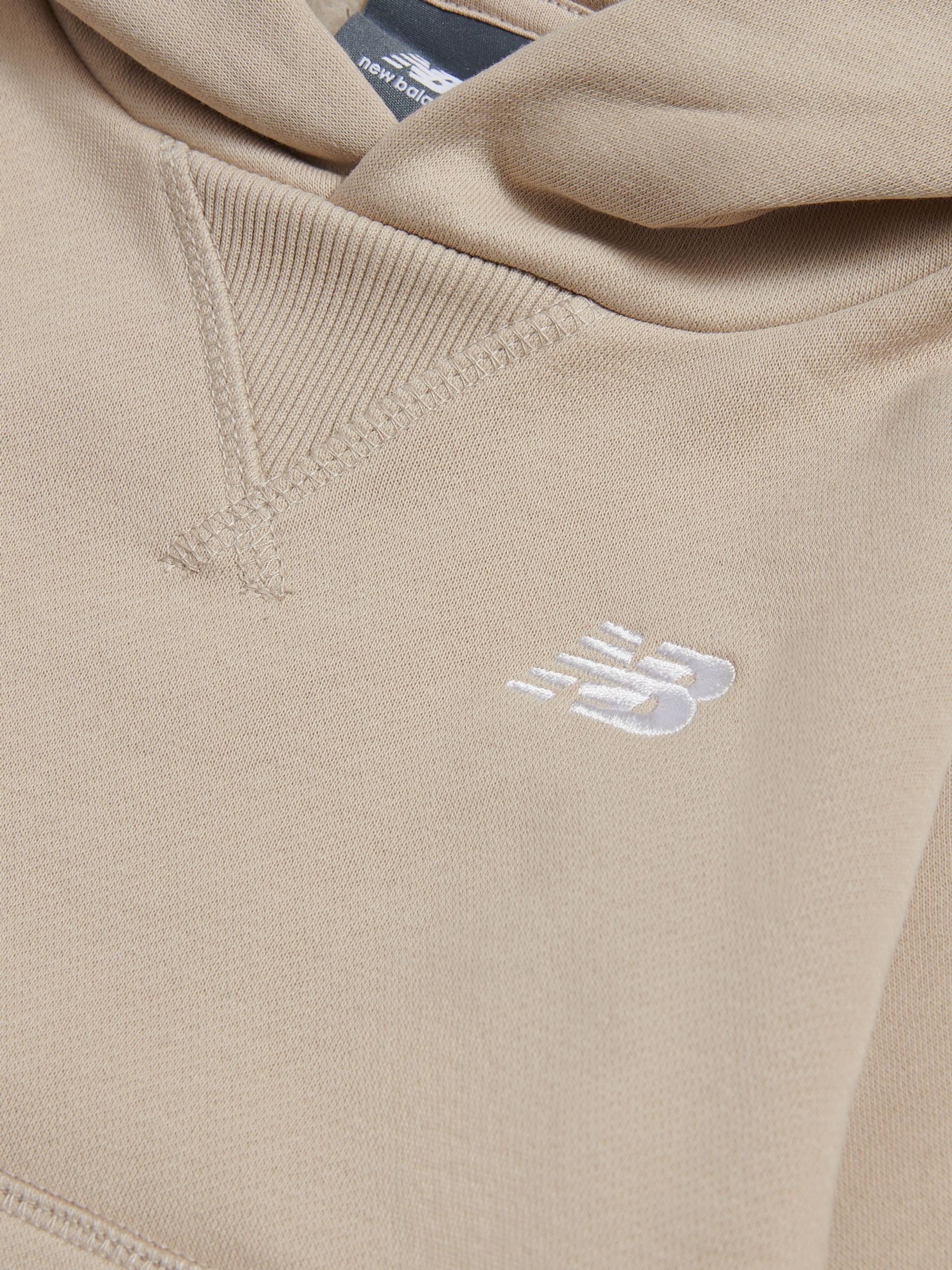 Dsiney Kidz - New Balance Cream Small Logo Fleece Hoodie image 3