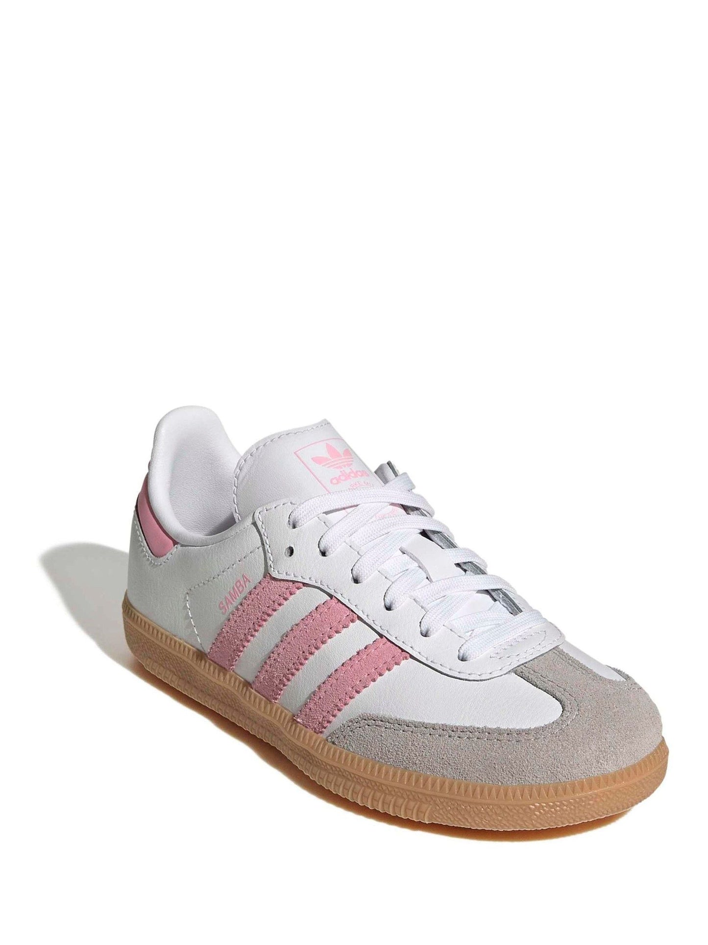adidas Originals White Samba Trainers image 1
