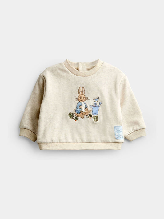 Dsiney Kidz - Jojo Maman Bébé Natural Peter Rabbit™ Sweatshirt & Leggings Set image 2