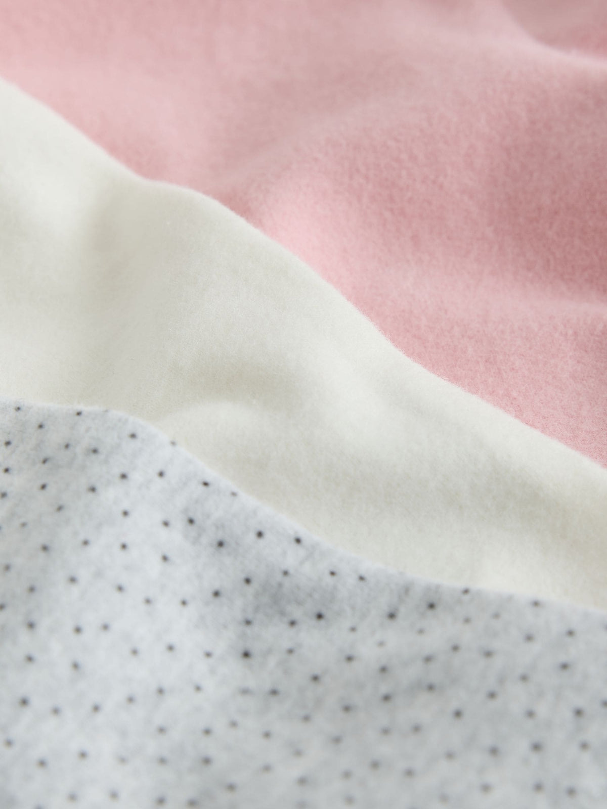 Cream/Pink/Grey Long Sleeve Roll Neck Tops 3 Pack (3mths-7yrs) - image 6