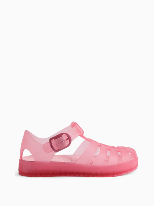 KIDLY by MORI Pink Soft Comfy Jelly Sandals image 1