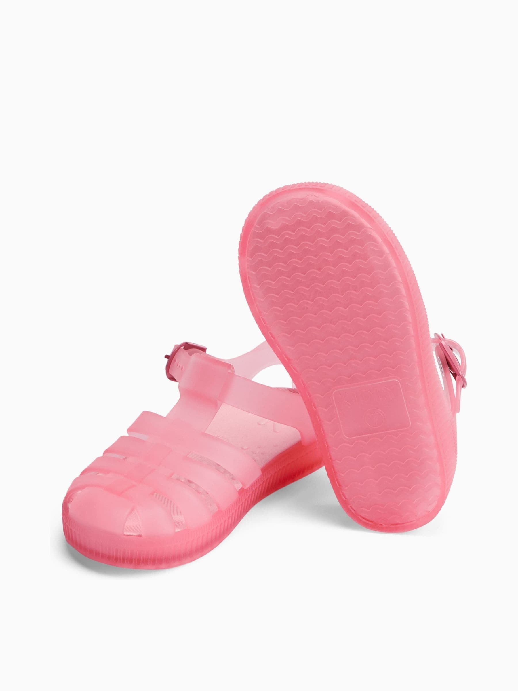 KIDLY by MORI Pink Soft Comfy Jelly Sandals image 6
