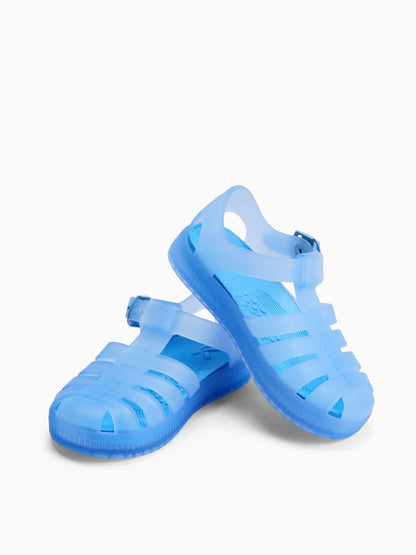 KIDLY by MORI Blue Soft Comfy Jelly Sandals image 4