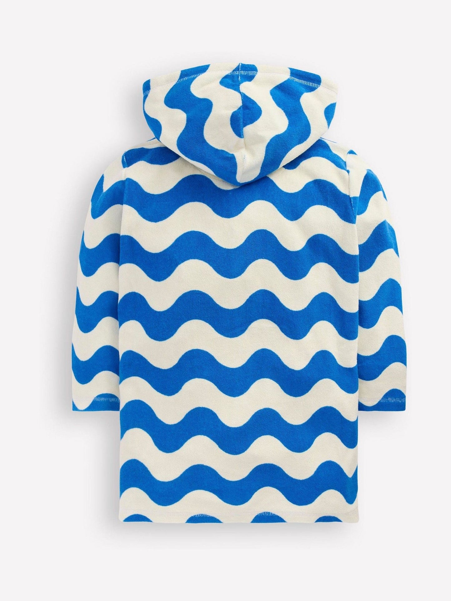 Boden Blue Romie Towelling Zip Throw On Cover-Up image 2