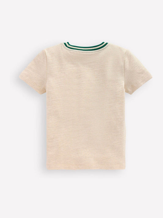 Boden Natural Short Sleeve Mid Weight T-Shirt image 2