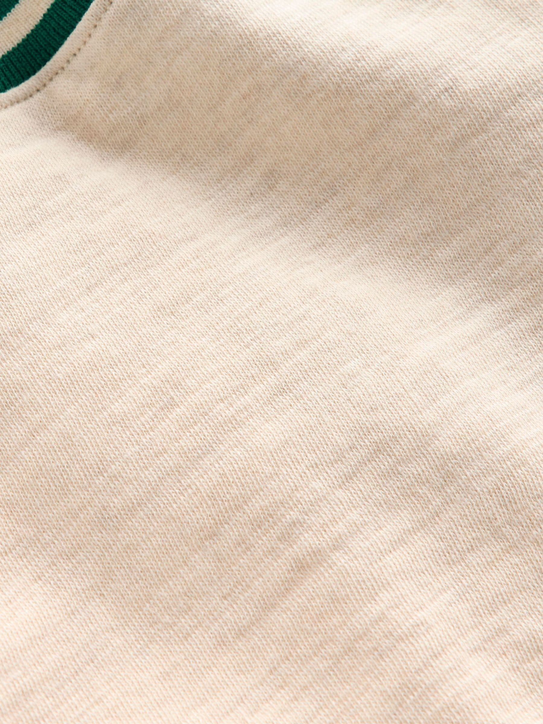 Boden Natural Short Sleeve Mid Weight T-Shirt image 3