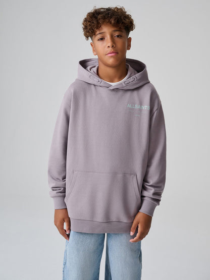 smALLSAINTS Purple Underground Oversized Pullover Hoodie - image 1