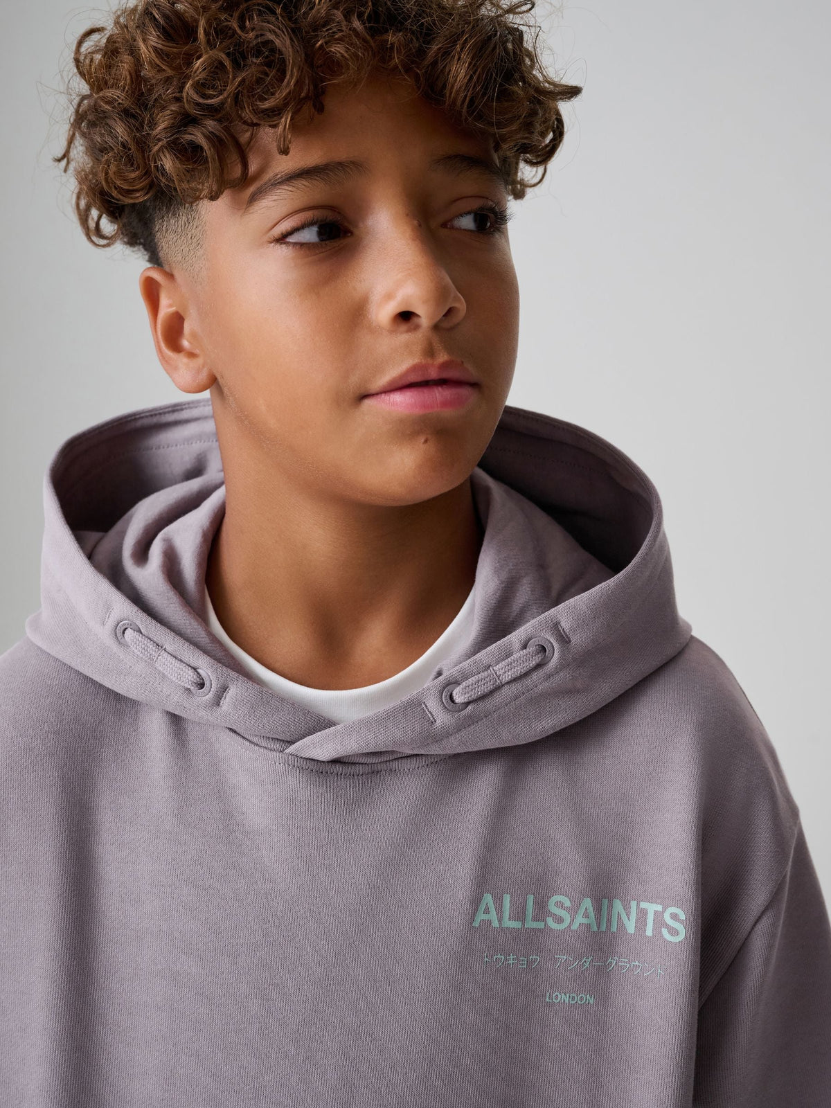 smALLSAINTS Purple Underground Oversized Pullover Hoodie - image 4