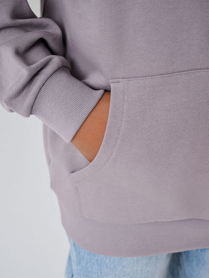 smALLSAINTS Purple Underground Oversized Pullover Hoodie - image 5