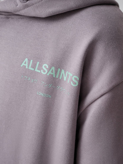 smALLSAINTS Purple Underground Oversized Pullover Hoodie - image 6