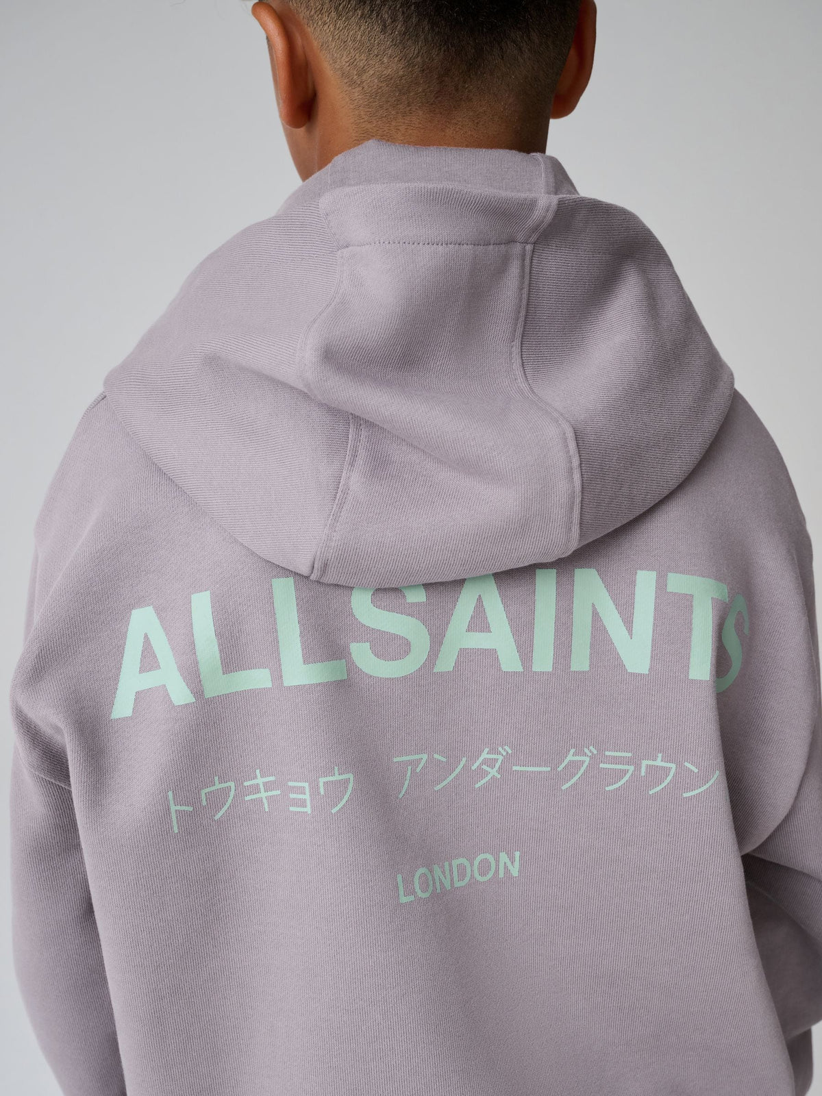 smALLSAINTS Purple Underground Oversized Pullover Hoodie - image 7