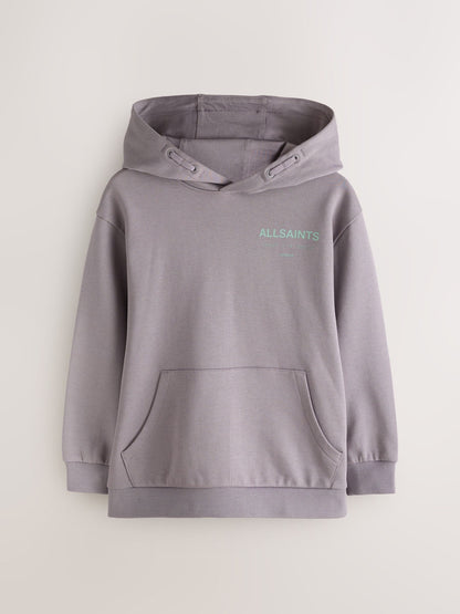 smALLSAINTS Purple Underground Oversized Pullover Hoodie - image 8