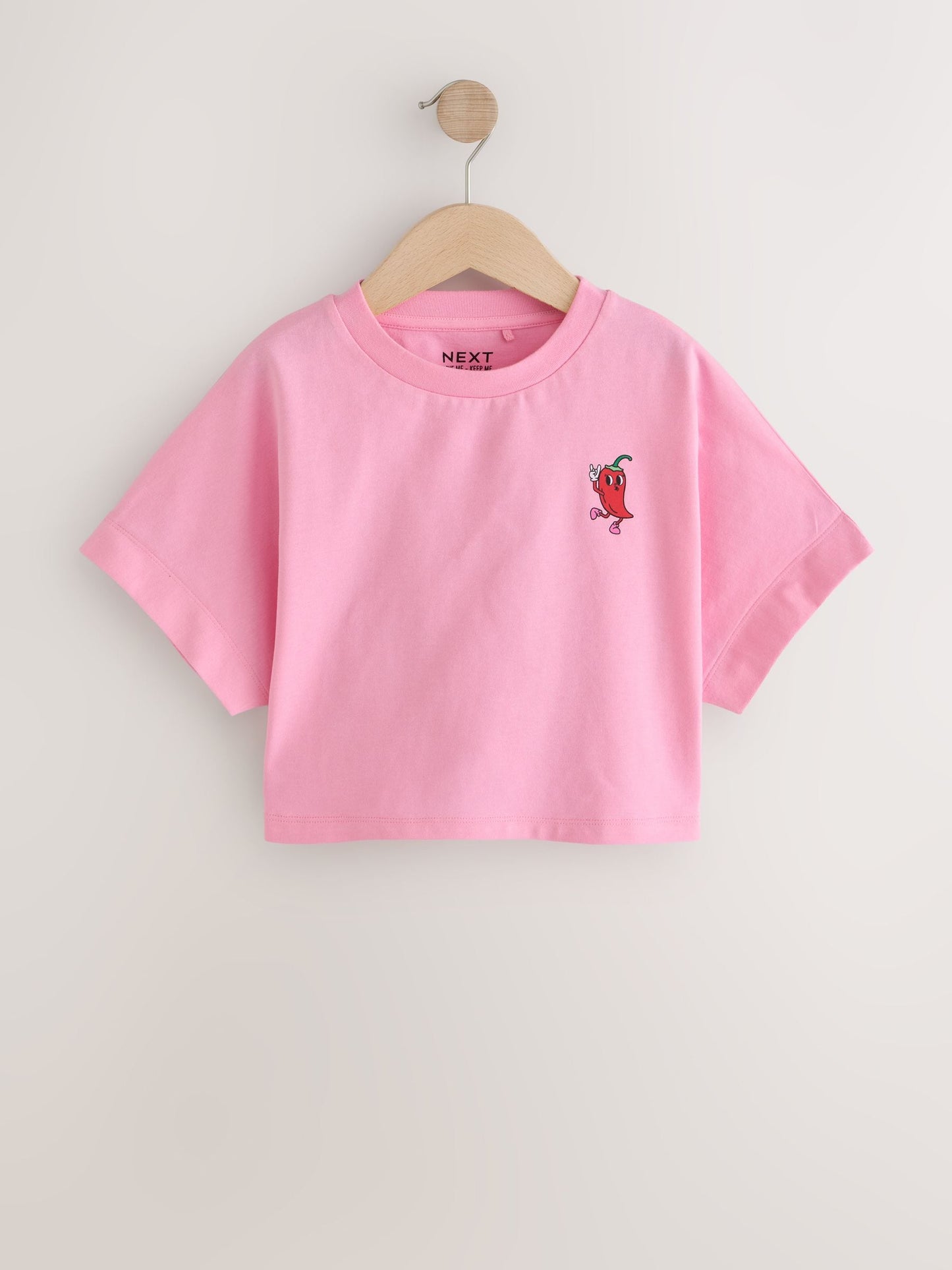 Dsiney Kidz - Pink Chilli Boxy Graphic T-Shirt (3-16yrs) image 4