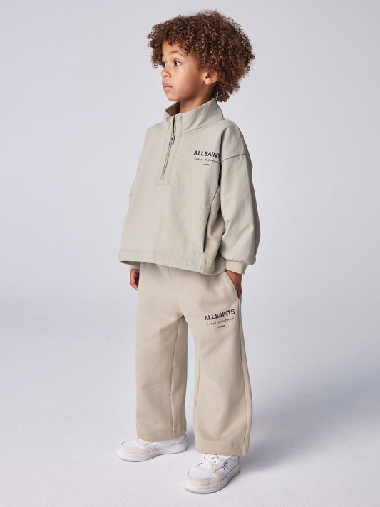 smALLSAINTS Stone Nylon Funel Neck Sweatshirt and Wide Leg Jogger Set - image 1