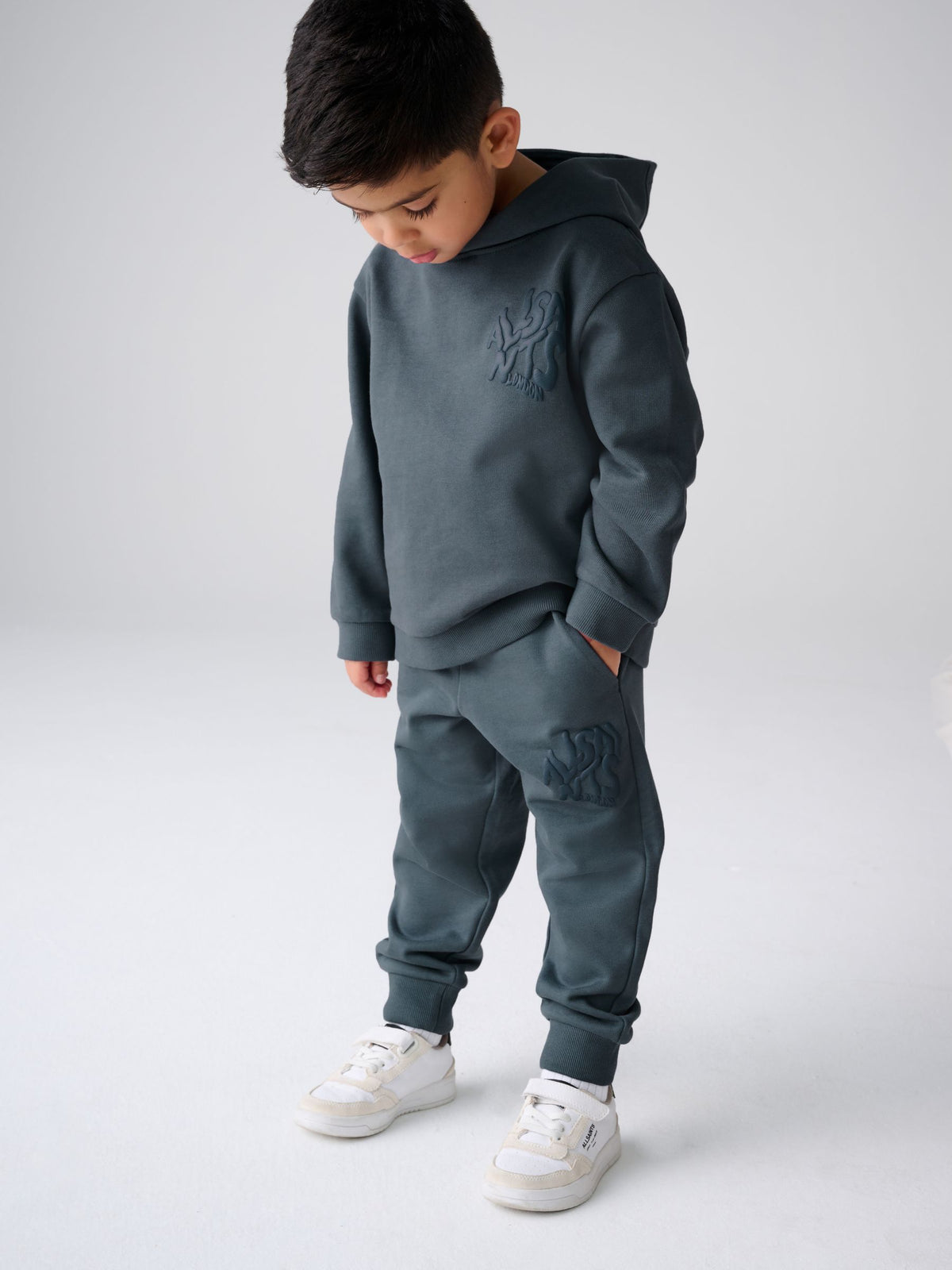 smALLSAINTS Mid Blue Orlando Hoodie and Joggers Younger Set - image 1