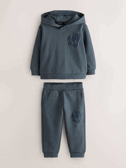 smALLSAINTS Mid Blue Orlando Hoodie and Joggers Younger Set - image 9