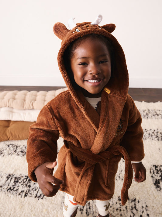 Brown Gruffalo Fleece Robe (12mths-10yrs) - image 1