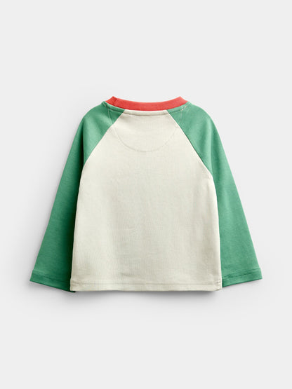 Jojo Maman Bébé Green Farm 2-Pack Jersey Pyjamas - image 5