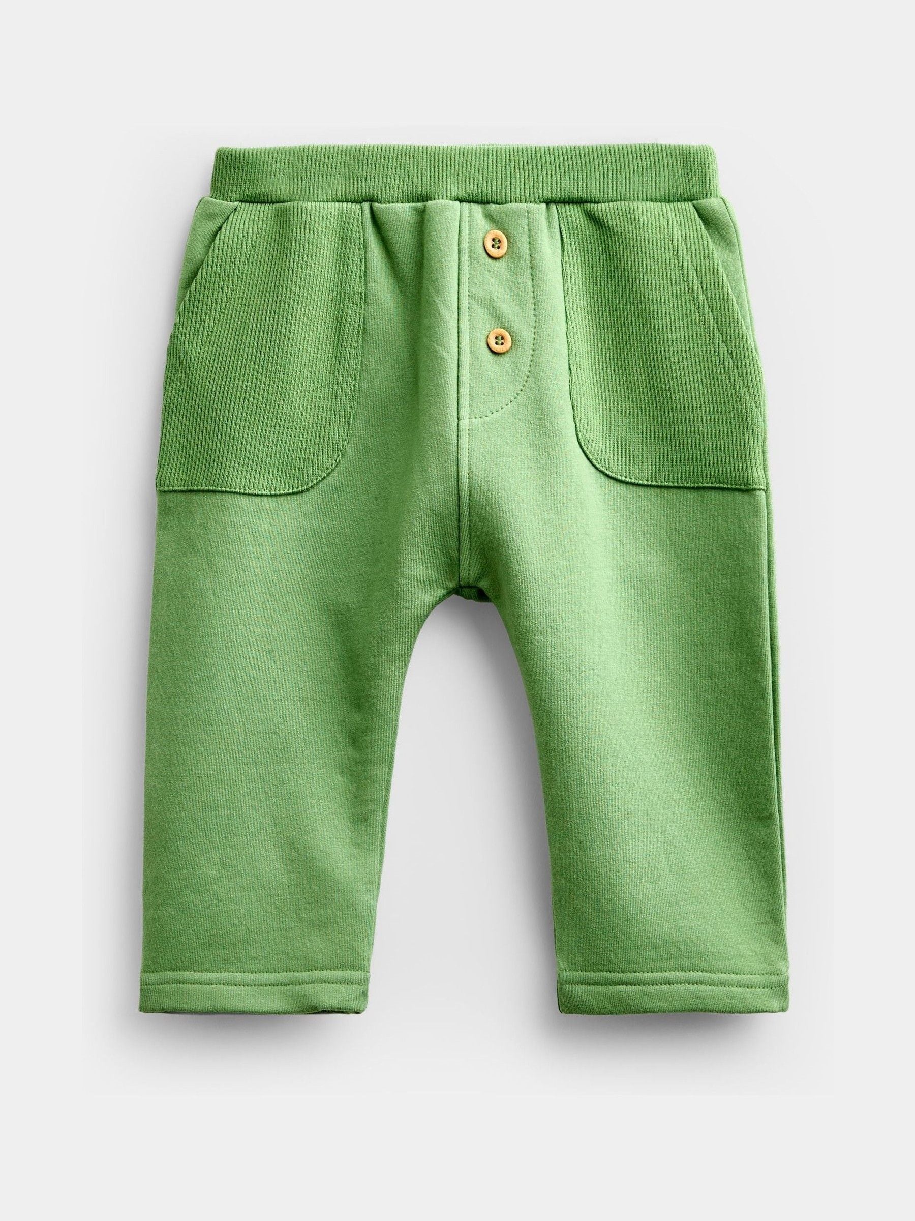 Jojo Maman Bébé Green Vegetable Appliqué Sweatshirt & Jogger Set image 4