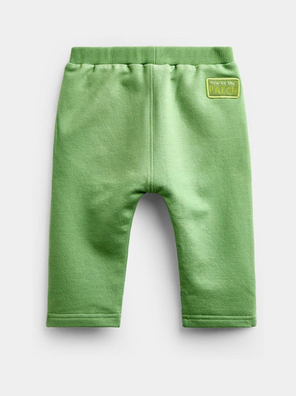 Jojo Maman Bébé Green Vegetable Appliqué Sweatshirt & Jogger Set image 5