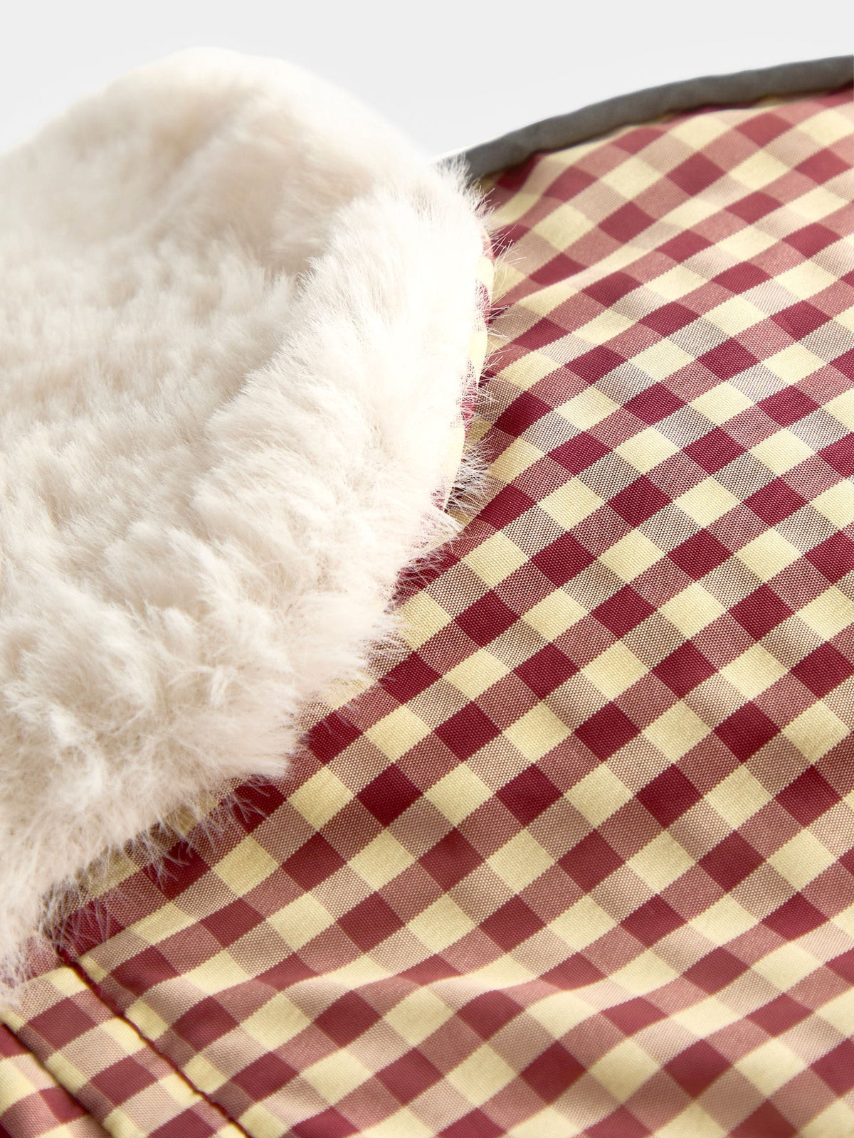 JoJo Maman Bébé Brown Gingham Cosy Trapper Hat - image 3