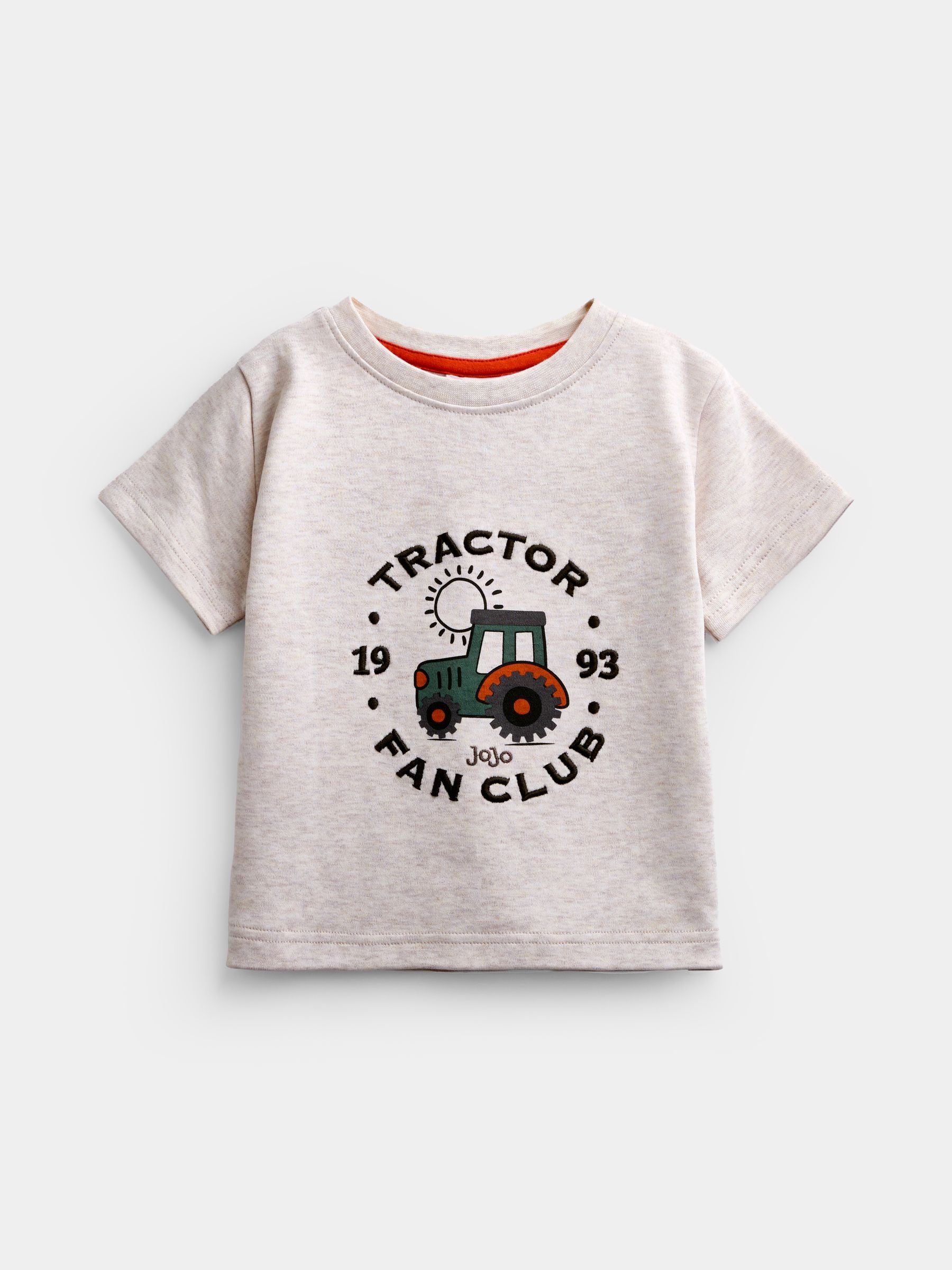 Dsiney Kidz - JoJo Maman Bébé Khaki Green Check Brushed Shirt & T-Shirt image 3