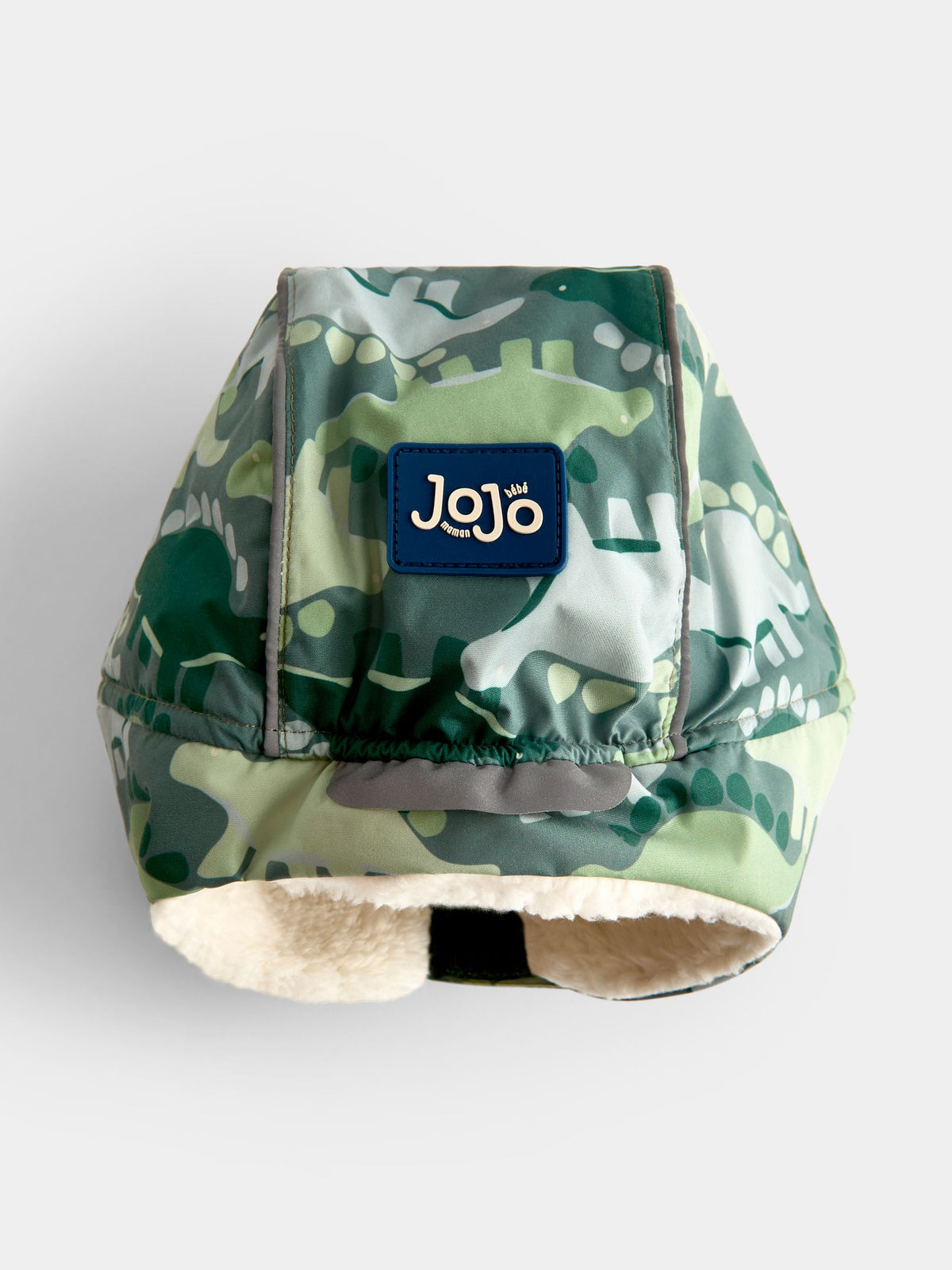 JoJo Maman Bébé Green Dinosaur Cosy Trapper Hat - image 4