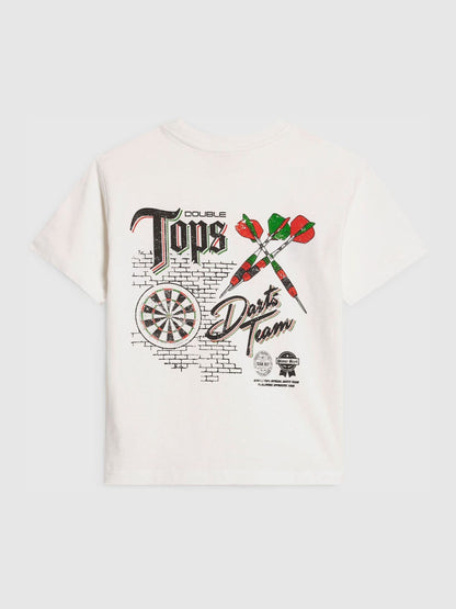 Dsiney Kidz - River Island White Regular Fit Top Darts T-Shirt image 1