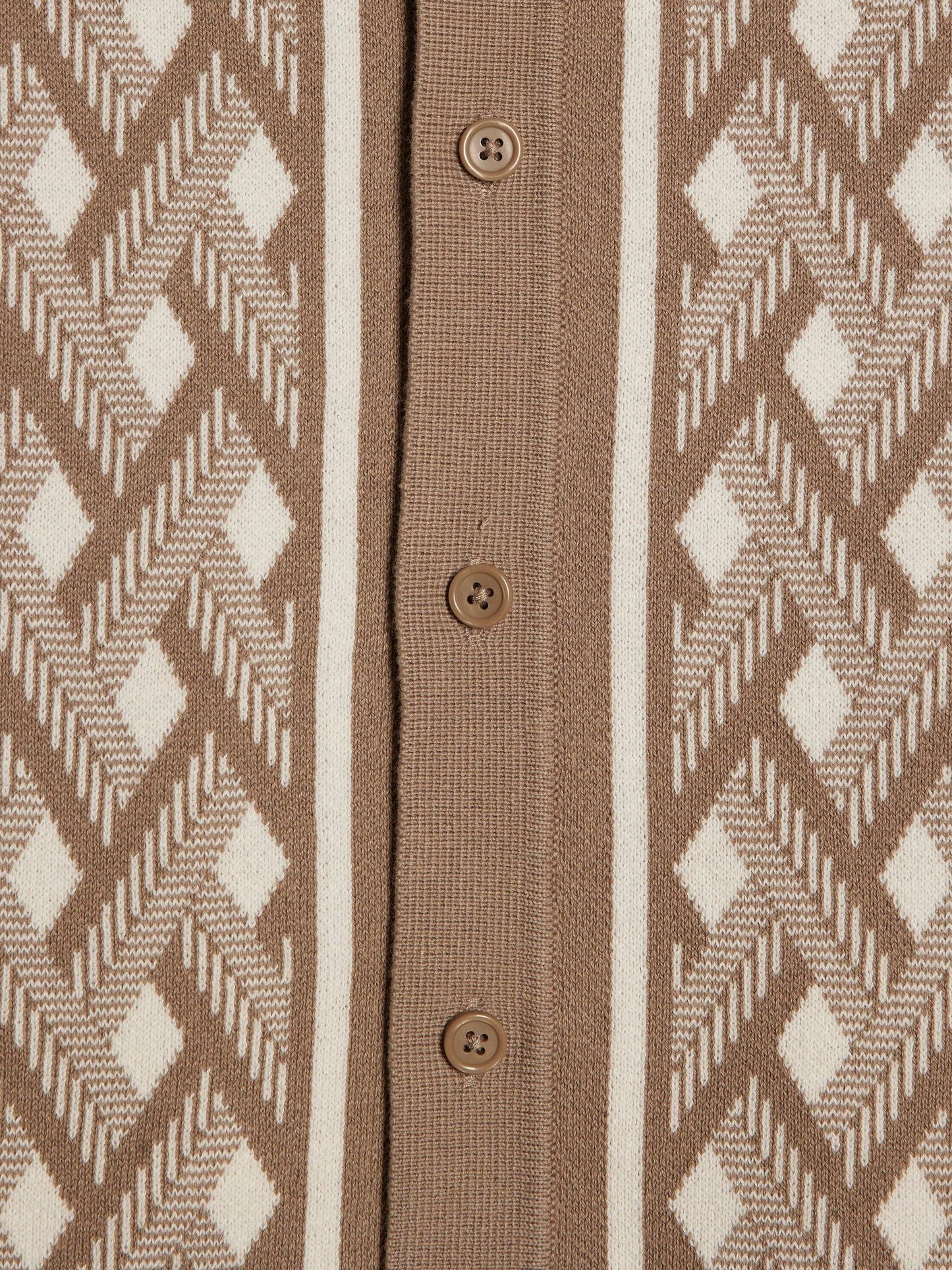 Dsiney Kidz - River Island Natural Geo Print Knitted Shirt image 5