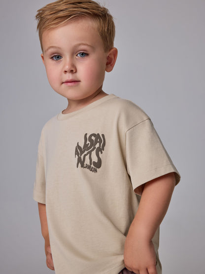 Dsiney Kidz - smALLSAINTS Neutral Orlando T-Shirt and Shorts Younger Set image 4