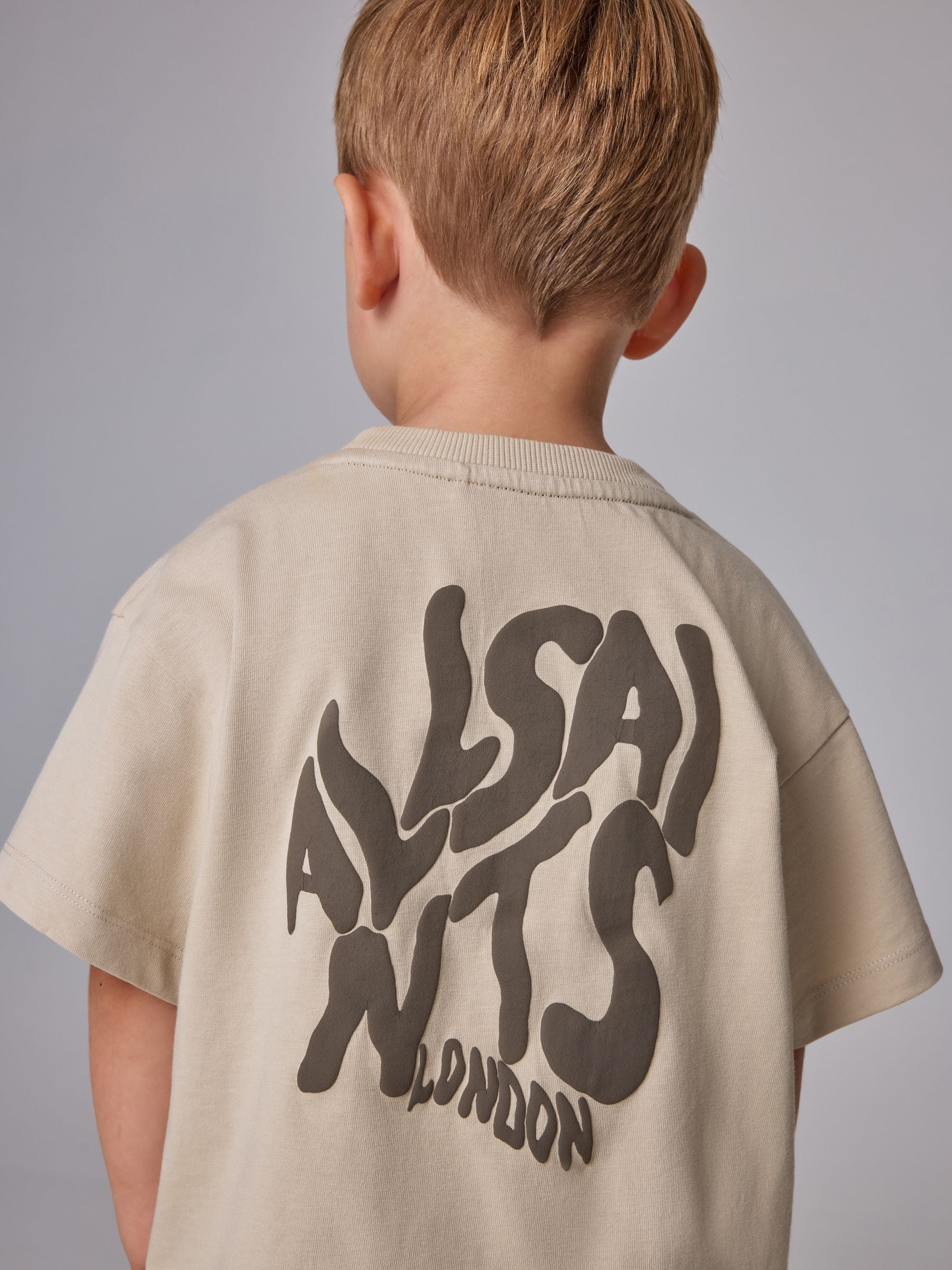 Dsiney Kidz - smALLSAINTS Neutral Orlando T-Shirt and Shorts Younger Set image 6