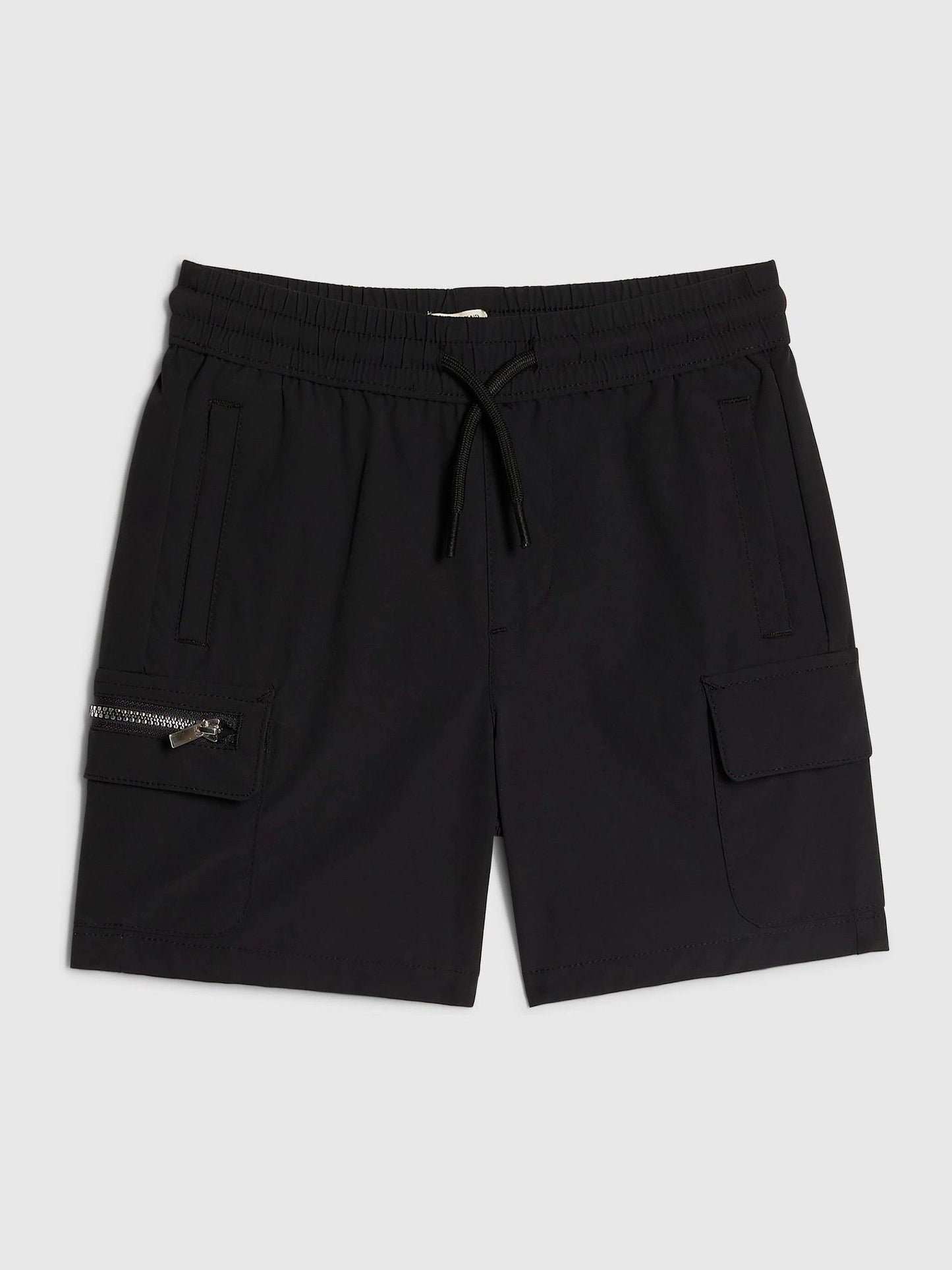 Dsiney Kidz - River Island Black Zip Pocket Cargo Shorts image 1