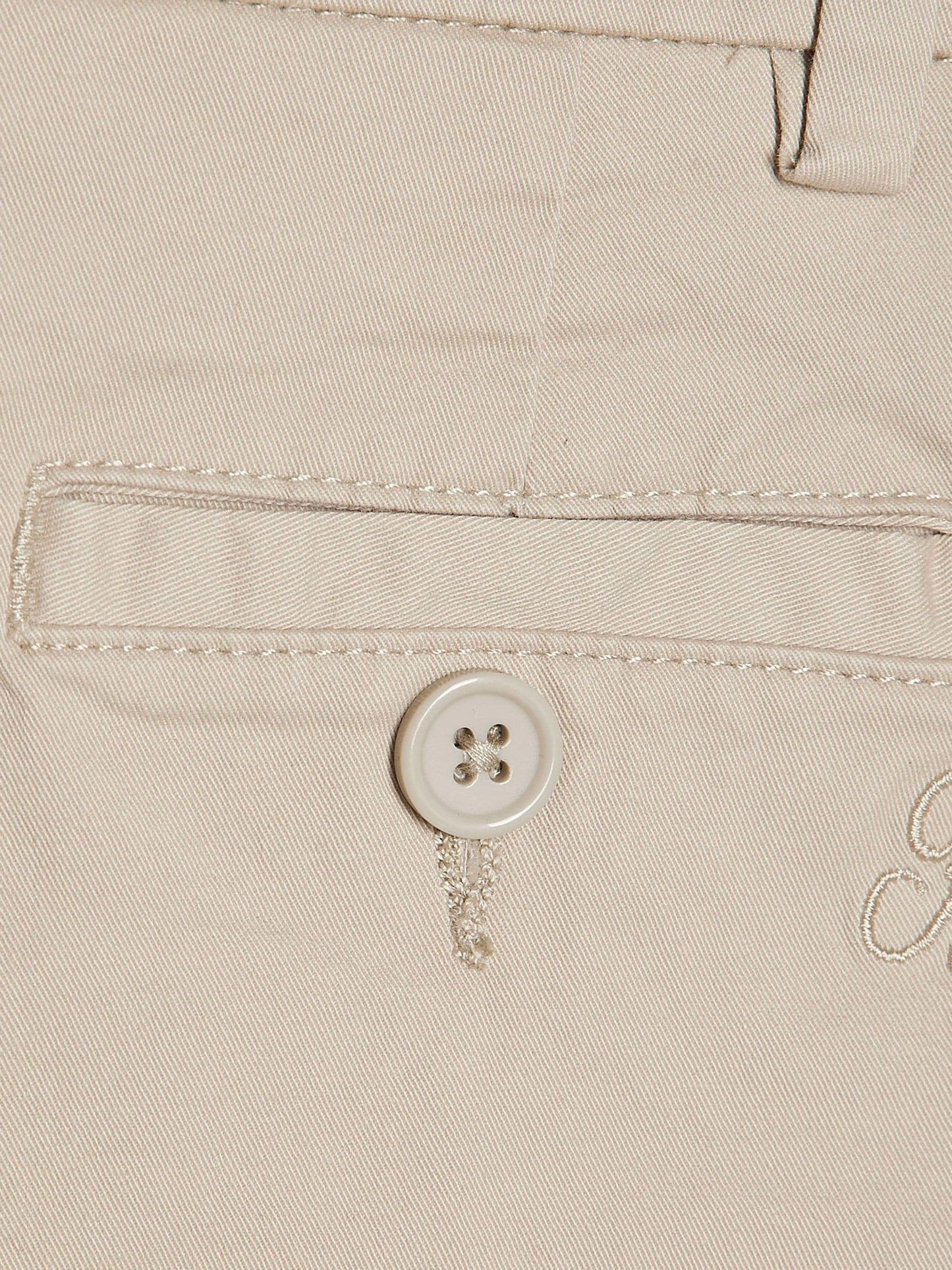 Dsiney Kidz - River Island White Short Sleeve Smart Shirt & Chino Shorts Set image 5