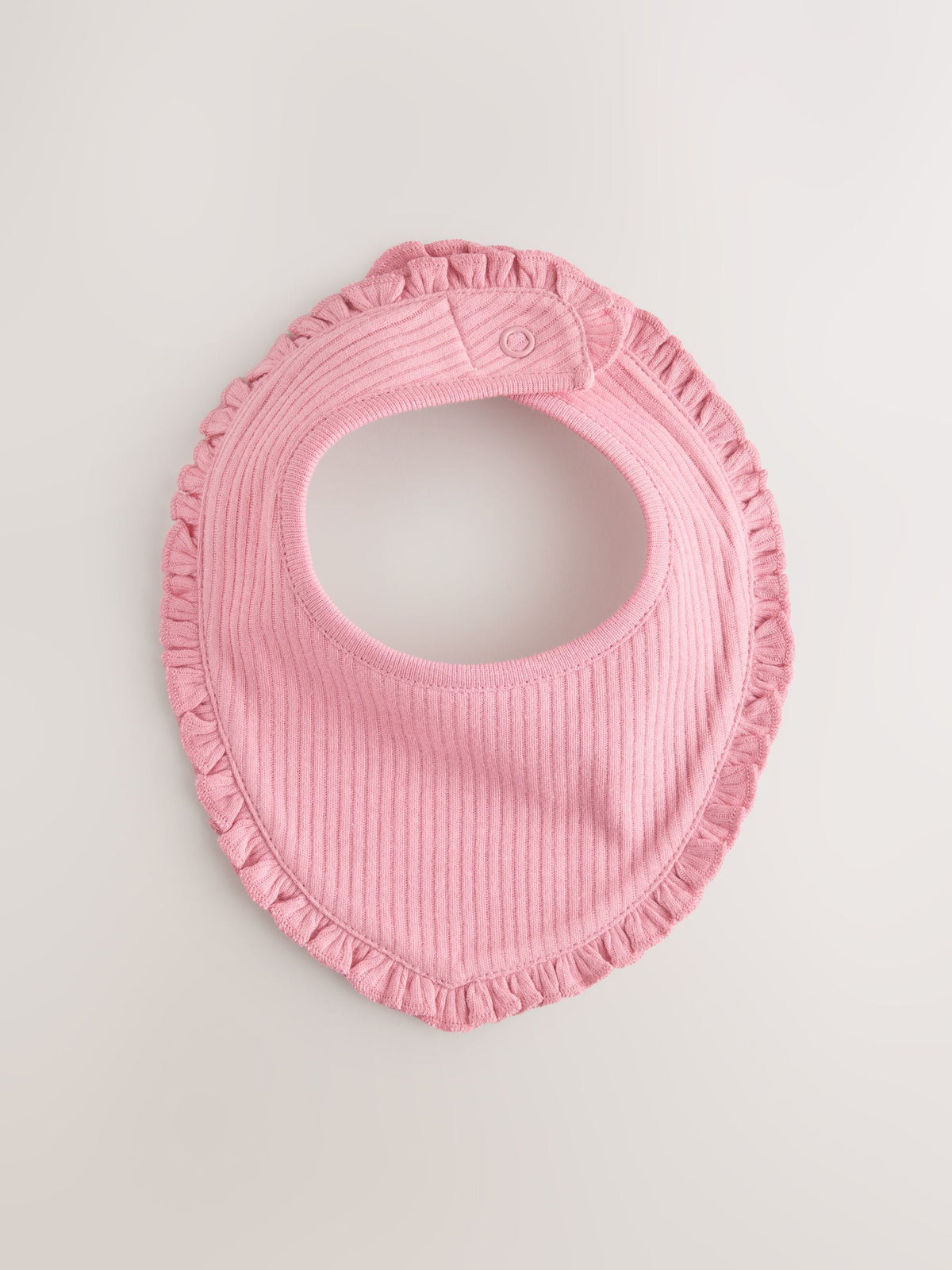 Red/Pink Baby Dribble Bibs 5 Pack - image 3