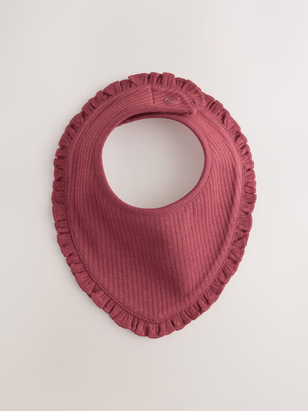 Red/Pink Baby Dribble Bibs 5 Pack - image 5