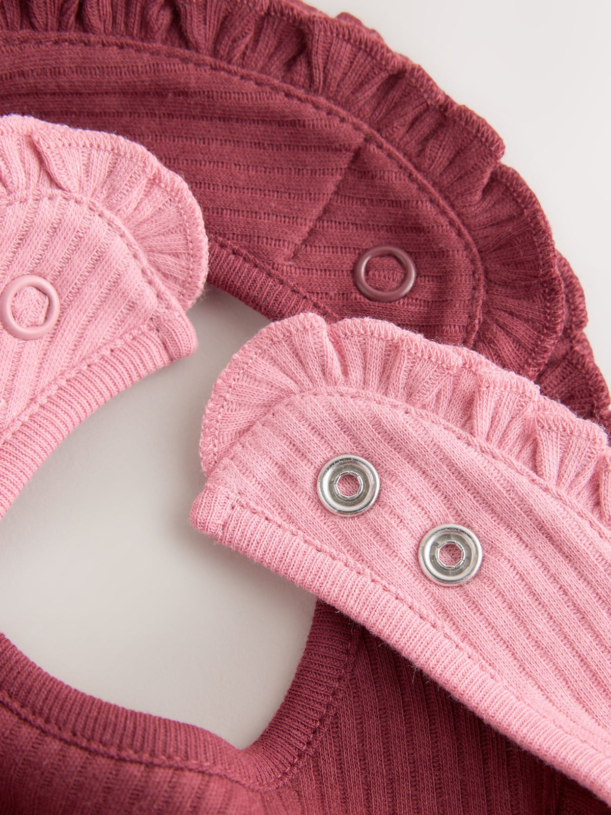 Red/Pink Baby Dribble Bibs 5 Pack - image 7