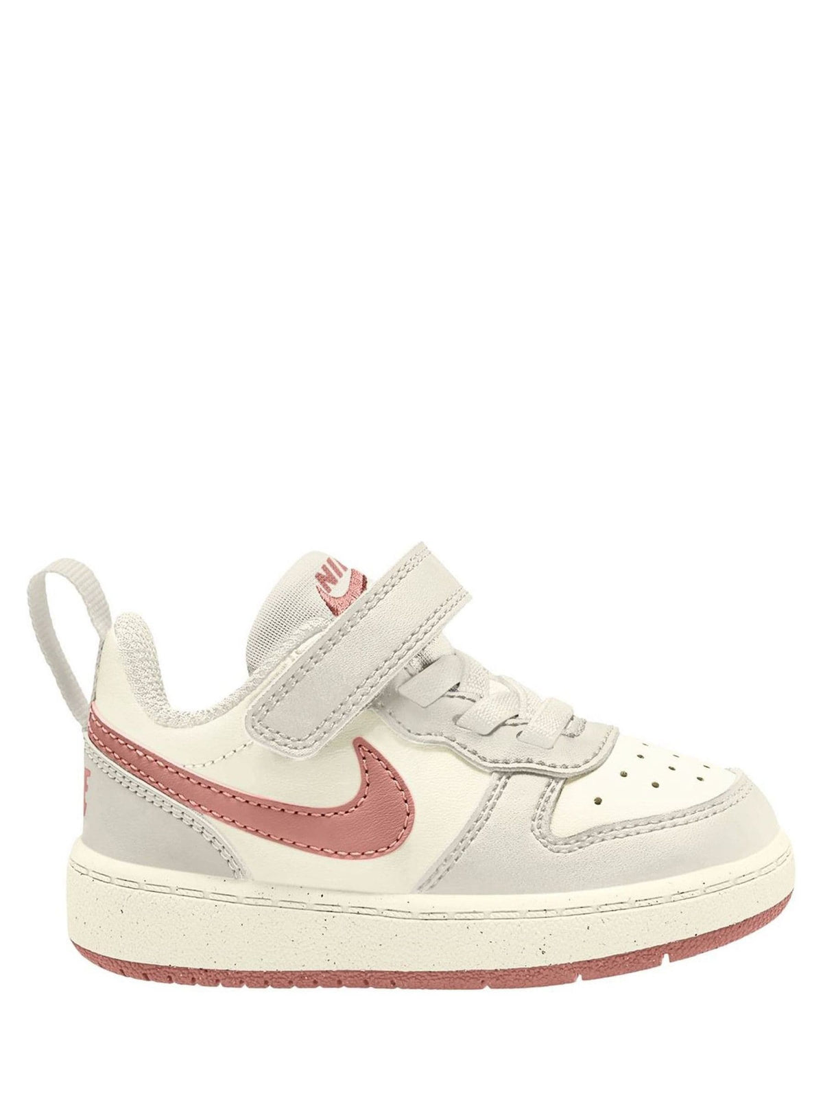 Nike Natural Pink Infant Court Borough Low Recraft Trainers - image 1