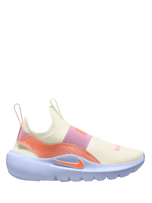 Nike White Coral Junior Flex Runner 4 Trainers - image 1