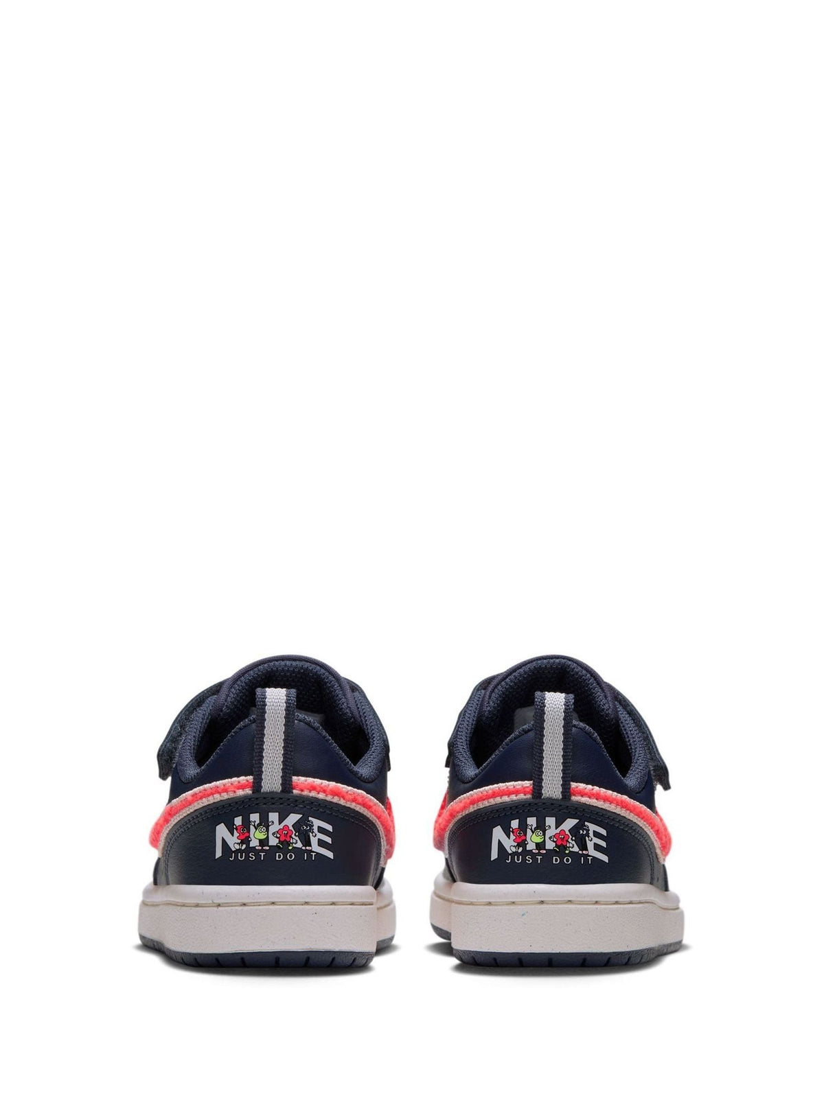Nike Navy Blue Red Junior Court Borough Low Trainers - image 5