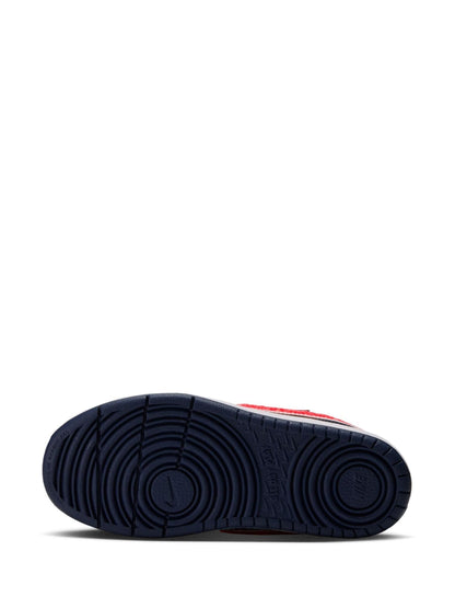 Nike Navy Blue Red Junior Court Borough Low Trainers - image 6