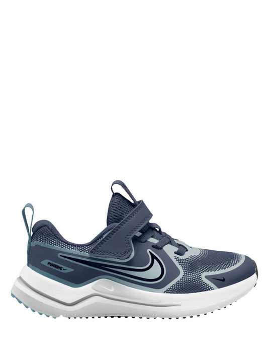 Nike Navy/Grey Junior Cosmic Runner Trainers - image 1