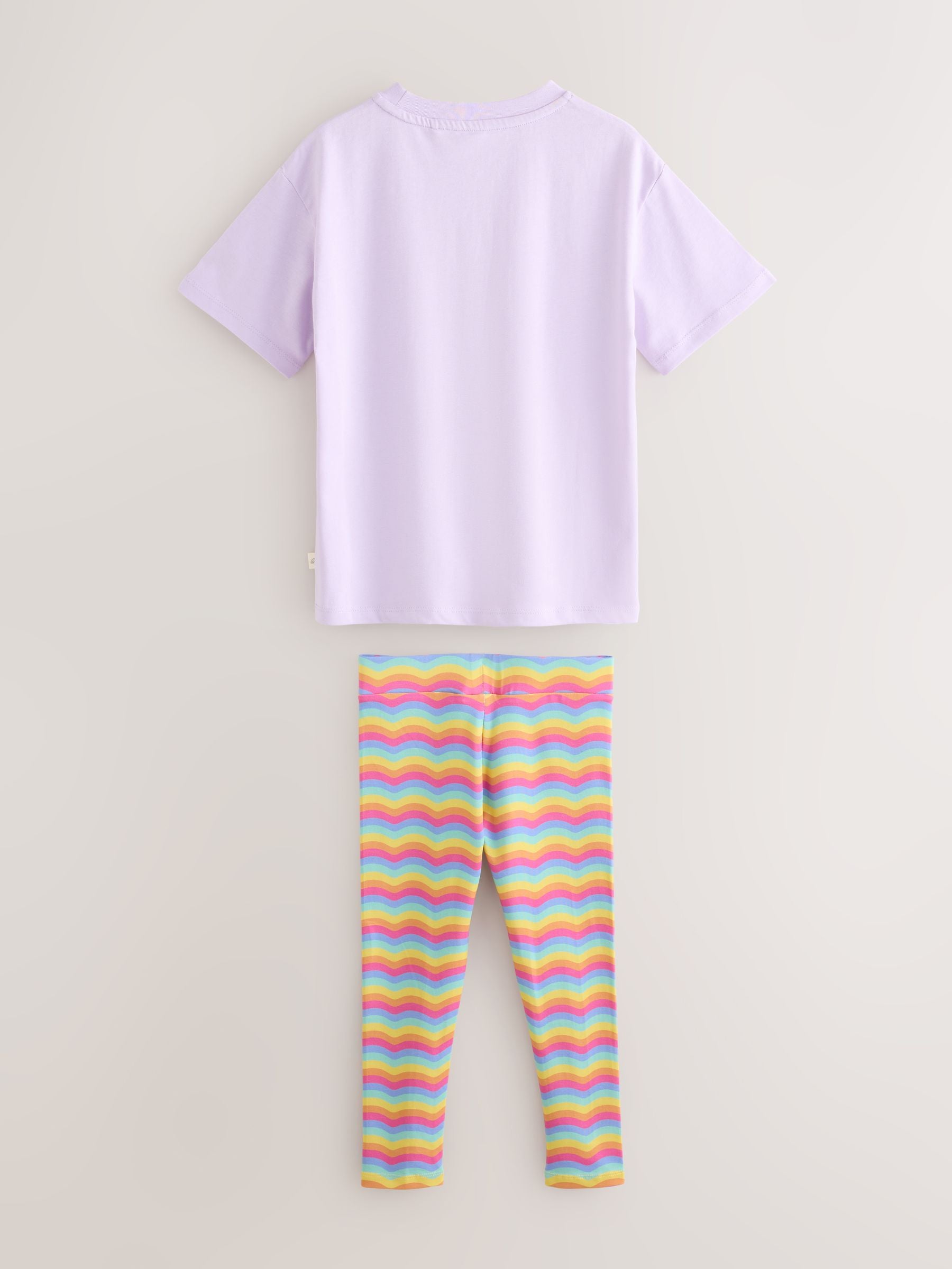 Dsiney Kidz - Little Bird by Jools Oliver Rainbow Butterfly T-Shirt and Leggings 2 Piece Set image 7
