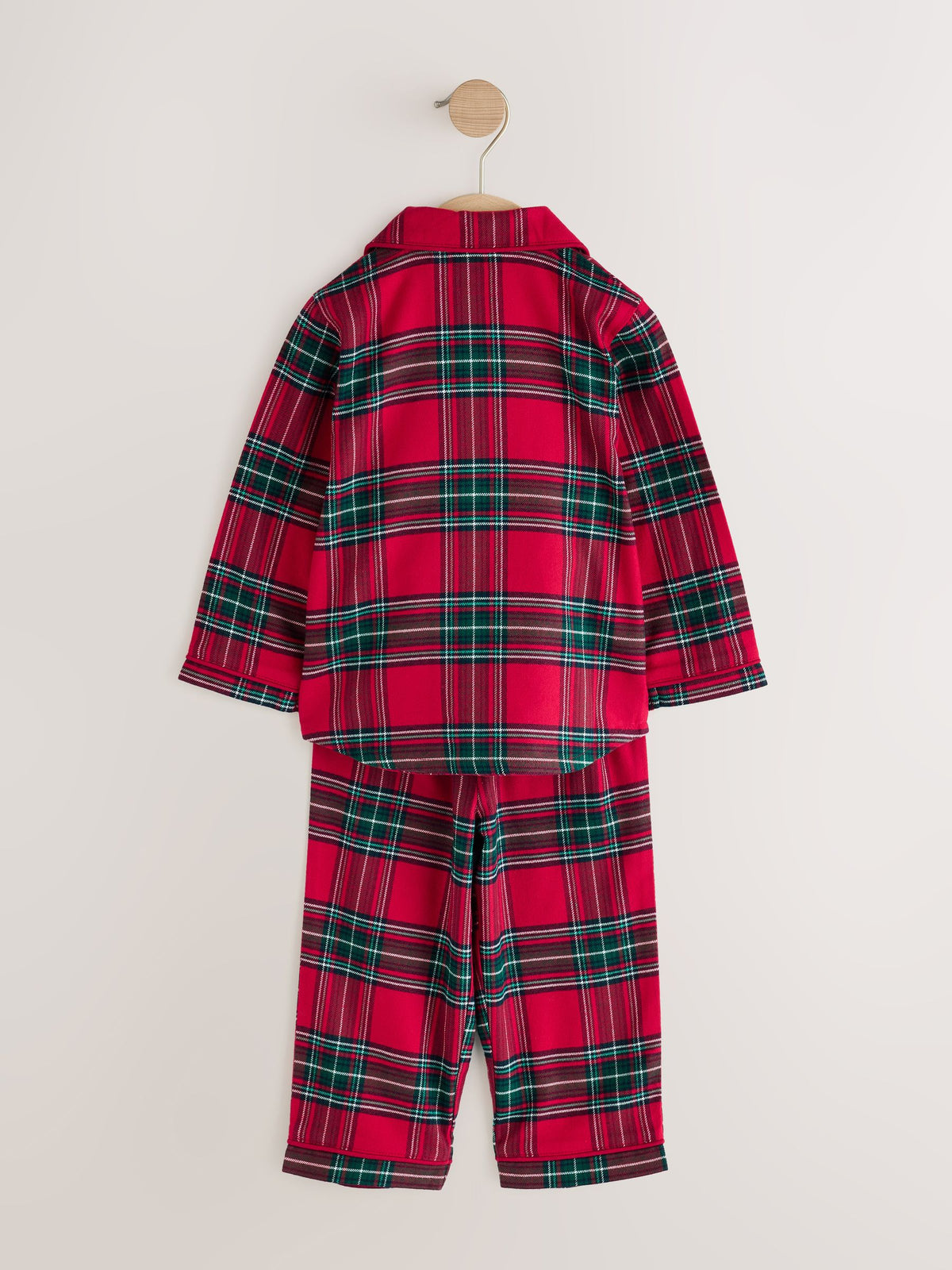 Red Check Christmas Button Down Pyjamas (9mths-10yrs) - image 6