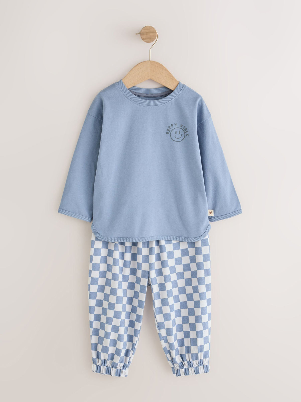 Blue Oversized Pyjamas 3 Pack (9mths-10yrs) - image 2