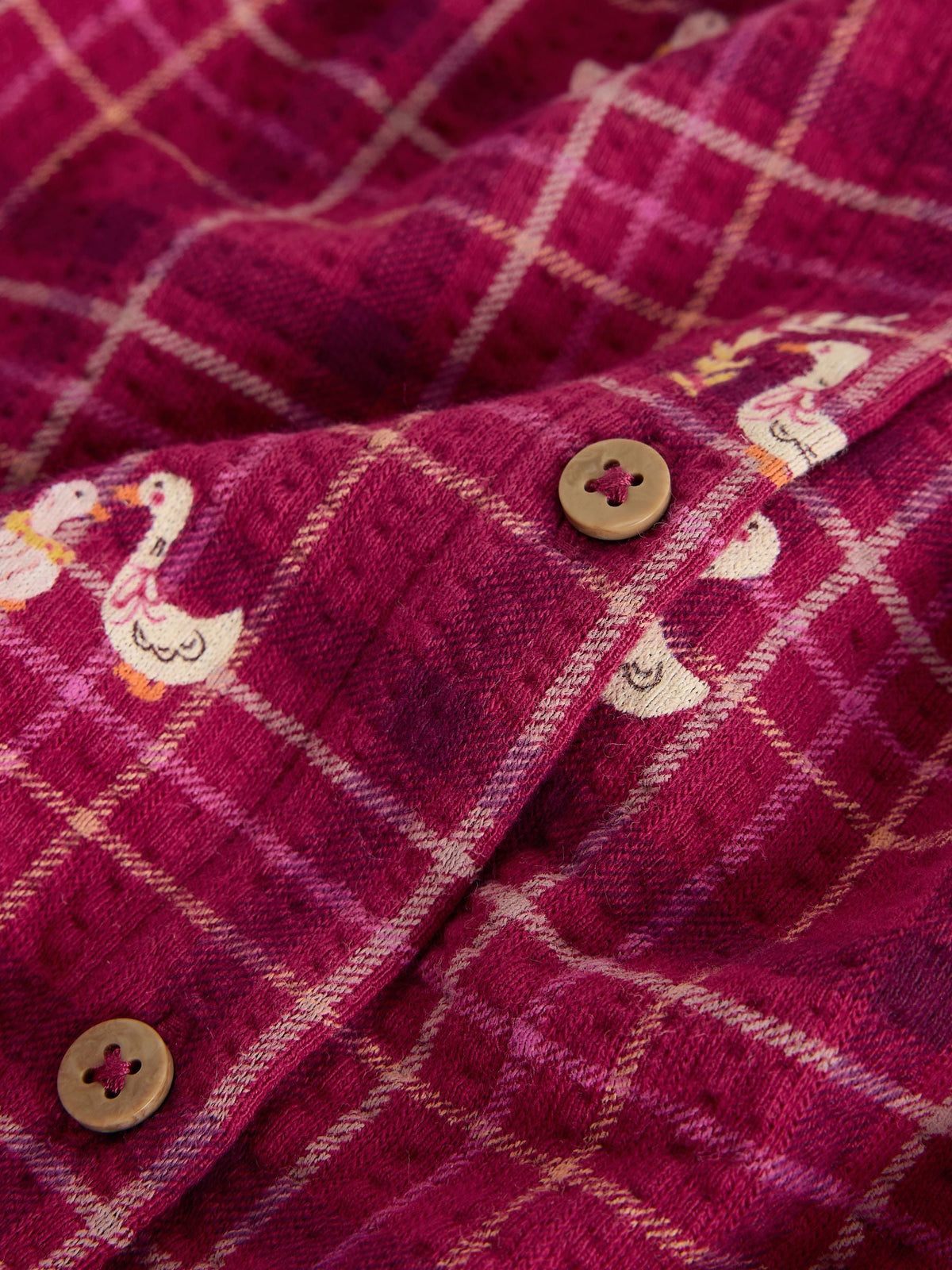 Red Check Goose Long Sleeve Blouse and Leggings Set (3mths-7yrs) - image 8